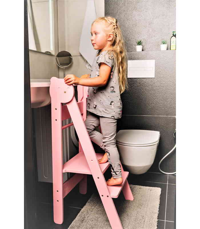 MONTESSORI SPACE SAVING KITCHEN STEP STOOL