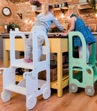 MONTESSORI LEARNING TOWER CHANGING HEIGHTS STEP STOOL PM BABY AND HEALTH